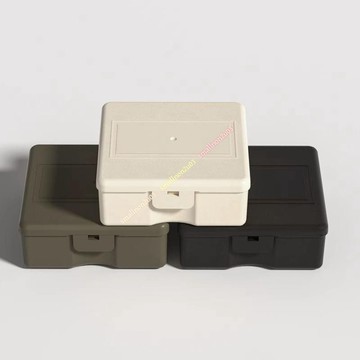 戶外旅行露營迷你儲物盒整理盒 野營小型工具 雜物盒 有蓋野營小型工具雜物盒桌面收納盒 手提收納盒 桌面收納盒居家收納置物
