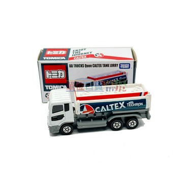 『 單位日貨 』絕版 香港正版 TOMICA 多美 香港限定 加德士 CALTEX 油罐車 油罐車 合金 小車 附卡