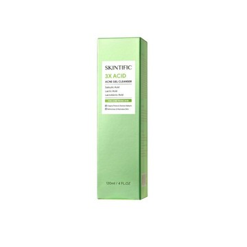 SKINTIFIC水楊酸淨痘潔面乳120ml