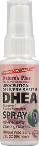 Nature's Plus DHEA Spray Natural Wild Berry 2 fl oz