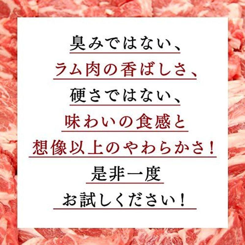 肉のあおやま 北海道名物 生ラムジンギスカン 500g(焼肉 肉 焼き肉 バーベキュー BBQ バーベキューセット) オーストラリア産