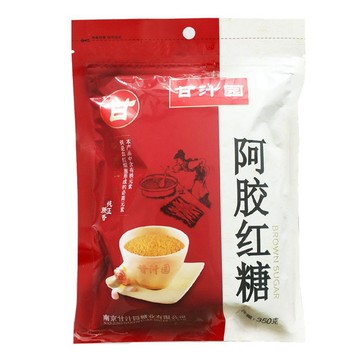 【茶品名】紅糖薑茶 【甘汁園】姜汁阿膠紅糖水姜茶姜湯350g益母月子女生袋裝補鐵批發