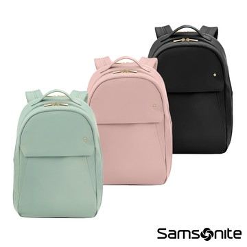 Samsonite新秀麗 VALERIE 時尚商務多功能輕量筆電後背包/女包/雙肩包/電腦包15.6吋(多色可選)