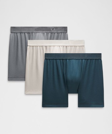 Always In Motion Mesh Boxer Brief 5" 3 Pack Size XL