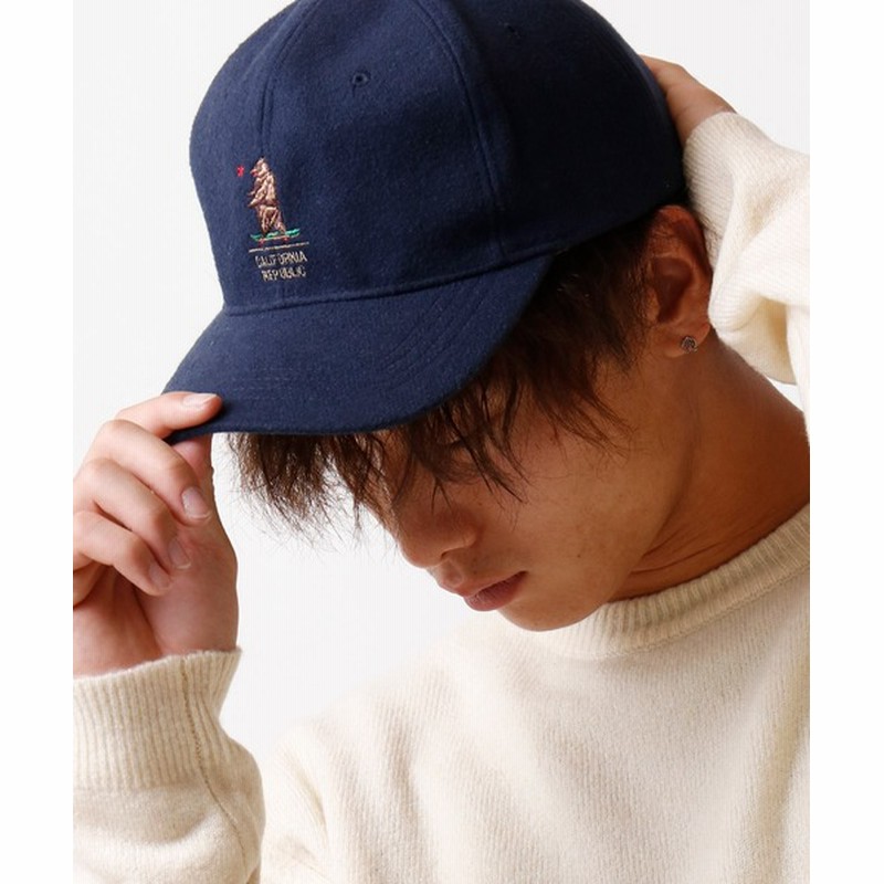 Funalive Well Tailored ベア刺繍 ロングブリムベイスボールキャップ Men 帽子 キャップ 通販 Lineポイント最大0 5 Get Lineショッピング