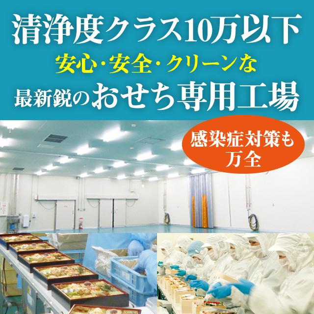 おせち 2024 予約 冷蔵 千賀屋謹製 にほんばれ 6.5寸 三段重 全34品 3人前 千賀屋 送料無料 和風 御節 おせち料理