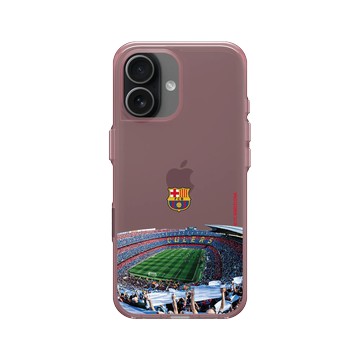 iPhone 17 Clear (相機按鈕) 晶醺玫 - FC Barcelona - Stadium Edition