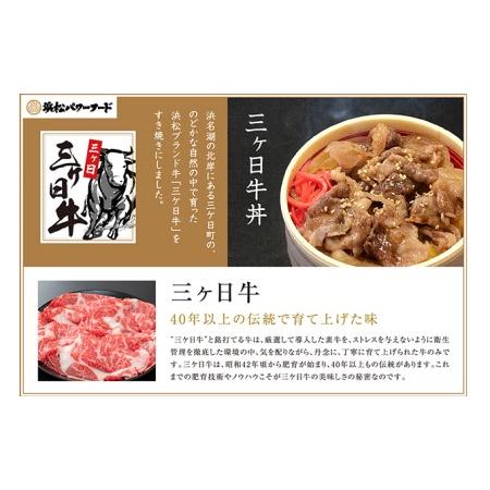 ふるさと納税 静岡祭丼　三ヶ日牛丼セット 静岡県浜松市