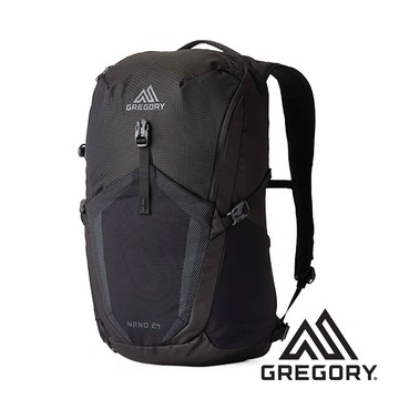 【美國 GREGORY】NANO多功能背包24L『光學黑』G153059 戶外 露營 登山 健行 休閒 時尚 旅遊 多功能 背包