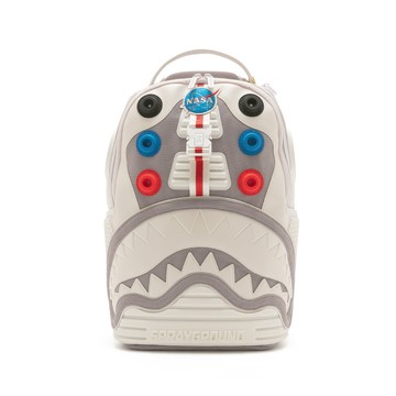 SPRAYGROUND NASA白色太空衣造型大容量後背包 白色 G693661