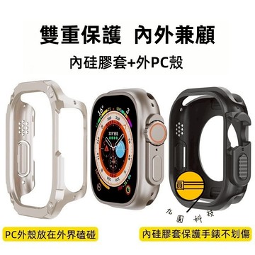 蘋果手錶 保護殼 適用 Apple Watch 11 10 9 8 SE 7 錶殼 防摔殼 42mm 46mm 手錶殼