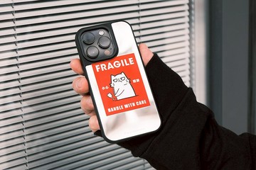 Watch Out! 小心輕放 鏡面手機殼 可訂製Magsafe款