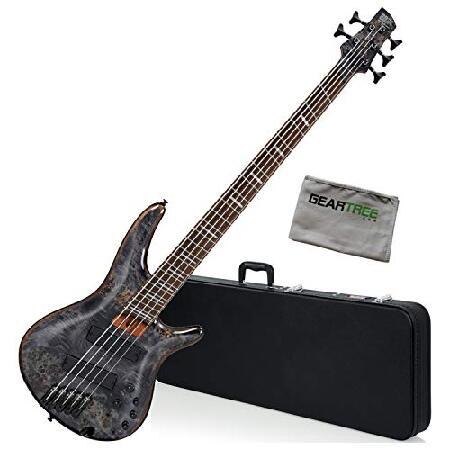 Ibanez SRMS805 DTW SR Bass Workshop 5-String Multiscale (Deep Twilight) Bass w 