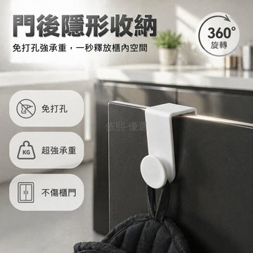 台灣出貨✨ 日式掛鉤 免打孔背貼掛鉤 櫥櫃門後掛架 宿舍衣物收納掛勾 強力承重掛鉤