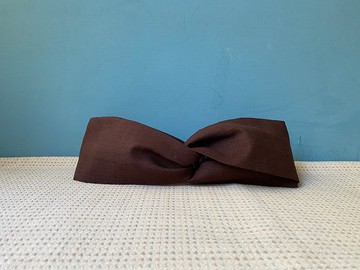 素色髮帶 / 咖啡咖啡的 / 素色
