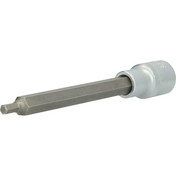 1/2" 內六角批頭套筒, 140mm, 5mm