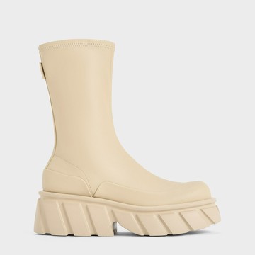 Aberdeen 輪胎紋厚底靴