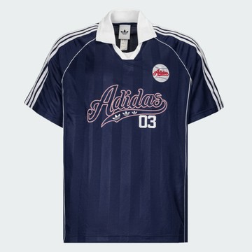 Adidas 愛迪達 Baseball Jersey LF6075 男 Polo衫 運動上衣 棒球短袖 復古藍 亞版