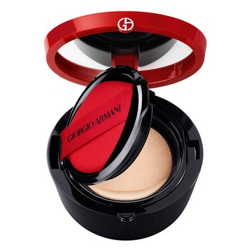 Giorgio Armani Beauty 完美絲絨持久氣墊粉盒 [大理石紅/大理石紅]