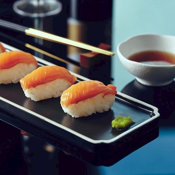 日式壽司盤長方形酒店特色餐具薯條炸雞盤子商用糕點盤茶杯托盤1入