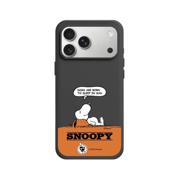 iPhone 17 Pro Max SolidX 黑 - 史努比 Snoopy 75th Anniversary - 75週年-休息一下