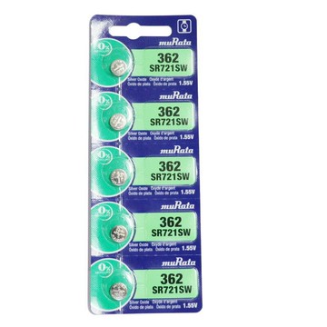 Murata 水銀電池SR721SW 362 鈕扣電池 手錶電池【GQ268】123便利屋
