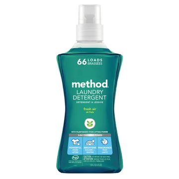 method 美則 4倍濃縮環保香水洗衣精 清新  1.58L  1瓶