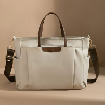 15.6寸手提電腦包女士2025年新款大容量輕便內膽包商務通勤公文包【益三和】可開發票