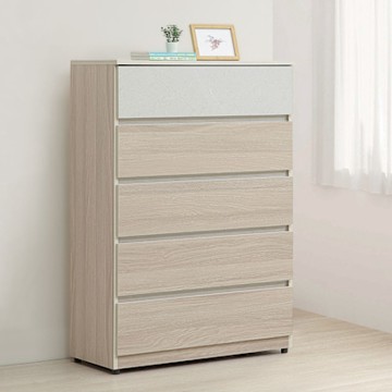 Homelike 喜家居2.7尺五斗櫃(2502)-80x40x120公分