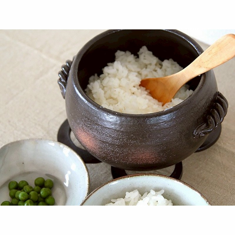 三鈴のごはん鍋 3合炊き 日本製 萬古焼 ごはん鍋 ご飯鍋 ごはん 三鈴のごはん鍋 3合炊き 日本製 萬古焼 ごはん鍋 ご飯鍋 ごはん