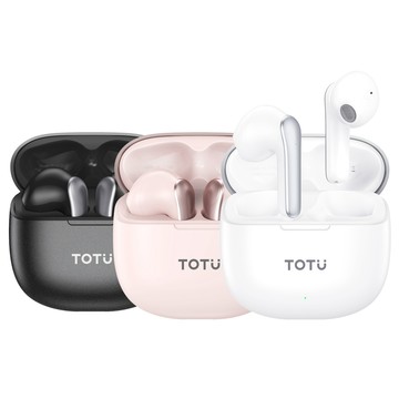 TOTU TWS真無線藍牙耳機 降噪 v5.3 藍芽 運動 通話 通用 拓途