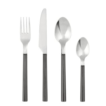 Grand Cru Bistro 丹麥人餐具 16 件組（深灰）