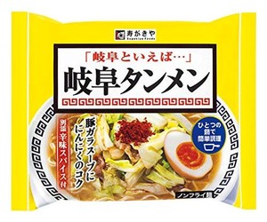 寿がきや食品 即席 岐阜タンメン 126G×12箱