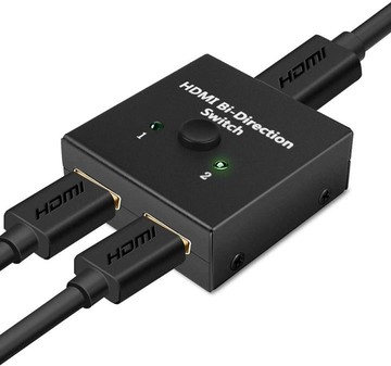 【日本代購】4K穩定版 HDMI 切換器  60HZ hdmi Ver2.0 選擇器 1輸入2輸出/2輸入1輸出 雙向 支持HDTV