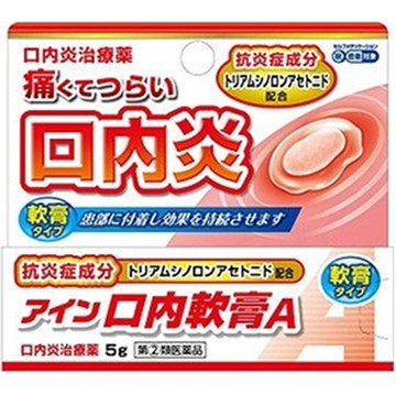 [指定第2類醫藥品] 艾因口腔軟膏A 5g