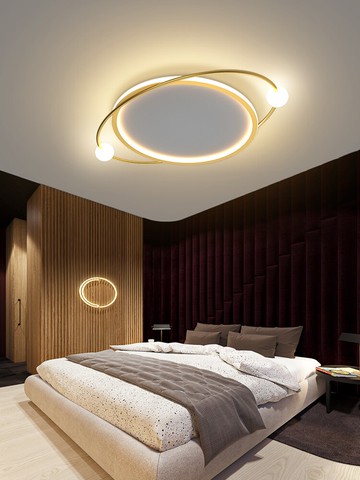 北歐輕奢星球兒童房男孩臥室吸頂燈新款燈具現代簡約