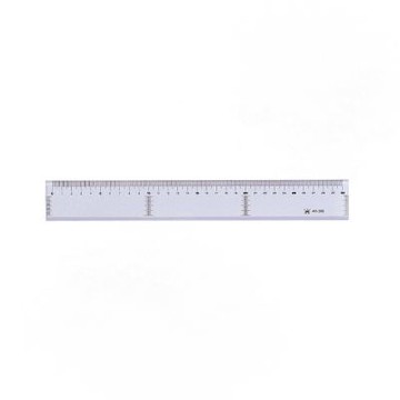 【徠福】高級壓克力直尺 30cm /支 AR-300