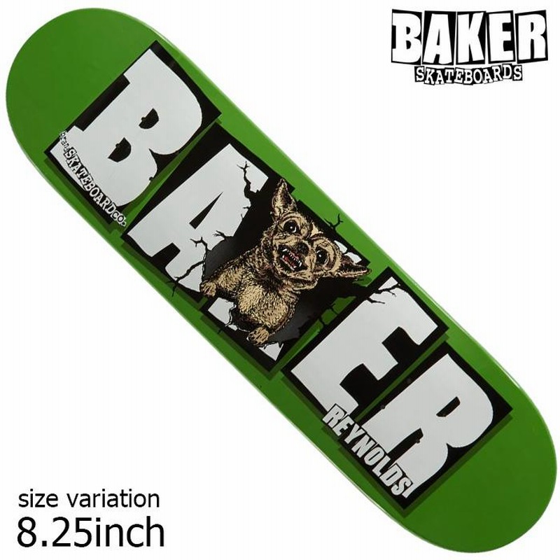 BAKER ベイカー ベーカー デッキ スケートボード スケボー REYNOLDS EMERGERS 8.25 inch 板 パーク  SKATEBOARD DECK | LINEブランドカタログ