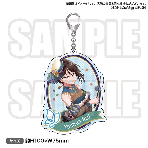 Bang Dream 少女樂團派對 Astral Harmony 角色壓克力吊飾morfonica 八潮瑠唯 台灣樂天市場 Line購物