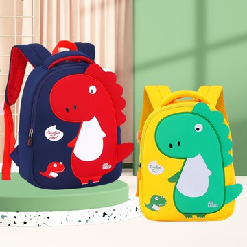 【樂天精選】兒童恐龍書包幼兒園男孩女孩1-3-6歲寶寶防走失小背包定制做印字
