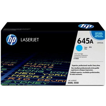 【領券滿額折200】  HP C9731A / 645A 原廠藍色碳粉匣 適用機型：CLJ-5500 / CLJ-5550