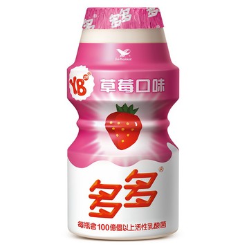 [家速配]【發酵乳-乳酸飲料】多多活菌發酵乳草莓口味170ml※實際到貨效期約4天以上