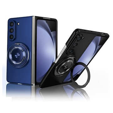 Z Fold8 / 7 / 6 系列殼 Samsung Galaxy  Z Fold6  360度旋轉磁吸指環支架手機殼保護殼保護套