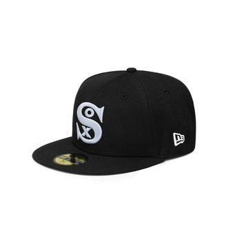 NEW ERA 男女 59FIFTY BASEBALL MANIAC 芝加哥白襪 黑 NE71038434