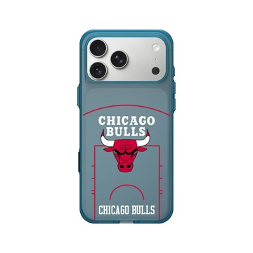 iPhone 17 Pro Max Clear (相機按鈕) 夜幕藍 - NBA - 球場系列-芝加哥公牛 Chicago Bulls - Court