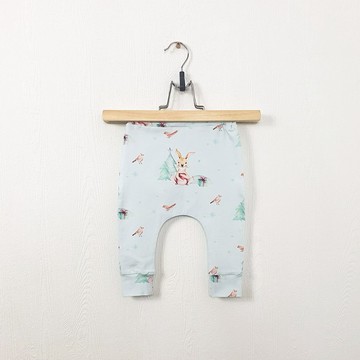Christmas Bunny 嬰兒褲，女嬰褲，男嬰褲，Holiday 嬰兒褲