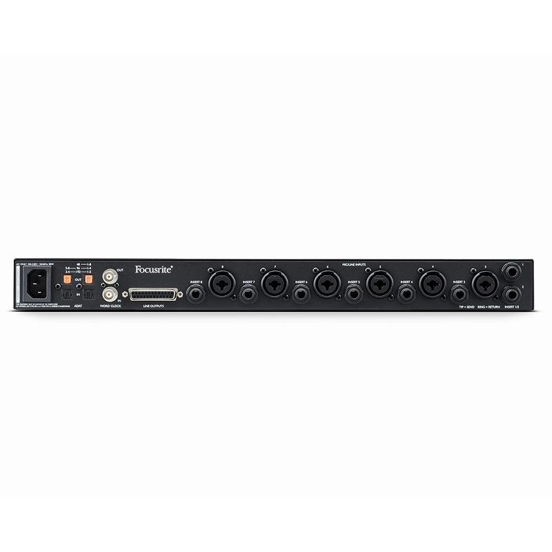 Focusrite Clarett  OctoPre 8-IN   8-OUT ADAT PREAMP (ADAT マイクロフォンプリアンプ)