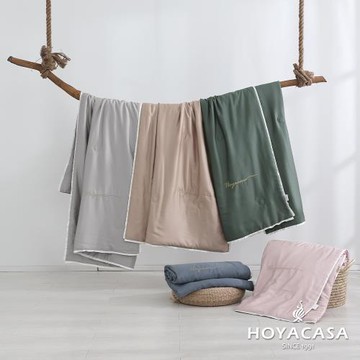 HOYACASA 清淺典雅系列 60支天絲涼被-多款任選