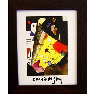 開運陶源 【直幅系列11】 KANDINSKY康丁斯基 抽象畫 世界名畫 掛畫 複製畫 壁飾 38x32cm