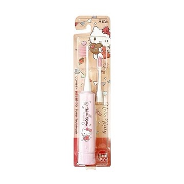 日本 Sanrio 三麗鷗 Hello Kitty下午茶 兒童電動牙刷 一組 (JN780)